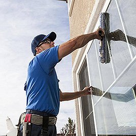 Residential window cleaning