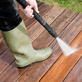 Pressure washing